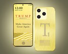 Телефон Trump T1 Phone рекламировался с использованием этого изображения, но реальный продукт может выглядеть совсем иначе.
