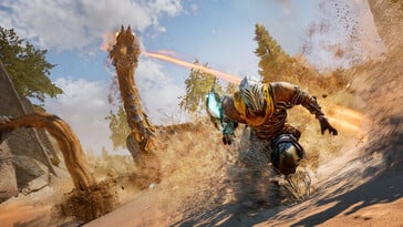 Изображение, на котором изображён враг в игре «Atlas Fallen: Reign of Sand».
