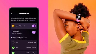 Родители могут установить ограничения на то, когда смарт-часы Fitbit Ace LTE можно использовать для игр и других отвлекающих занятий. (Источник изображения: Google)