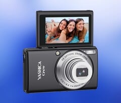 Yashica Crew оснащена объективом с 6-кратным оптическим зумом.