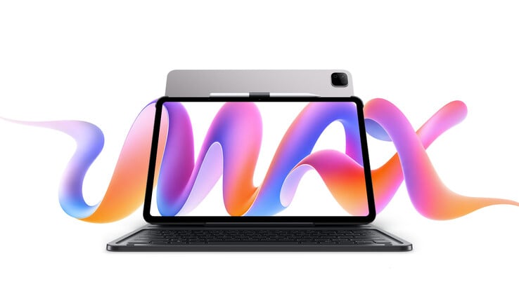 Тизерное изображение Honor Pad X9b Max с клавиатурой