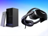 Мини-ПК Pimax Spation и VR-гарнитура Crystal Pro.