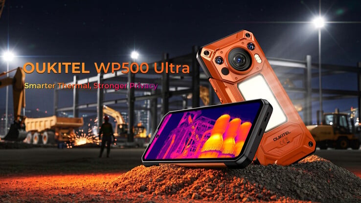 WP500 Ultra поставляется с тепловизионной камерой