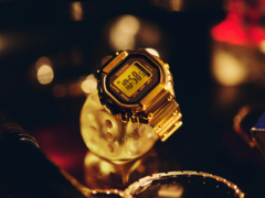Кольцевые часы Casio CRW-001G-9 (на фото) выходят в продажу в Великобритании. (Источник изображения: Casio)