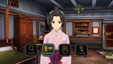 3D окружение в The Great Ace Attorney Chronicles (Источник изображения: Steam)