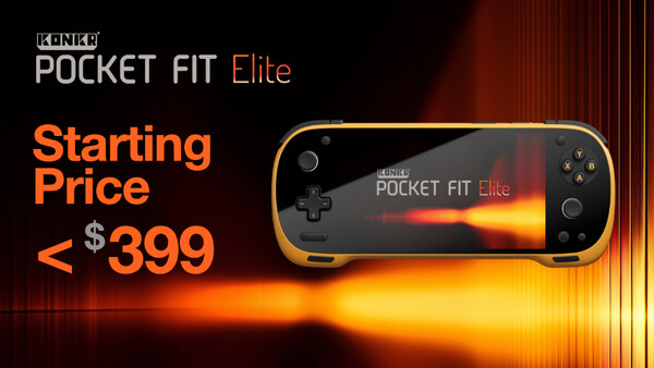 Начальная цена Konkr Pocket Fit Elite составит менее 400 долларов. (Источник изображения: Ayaneo)