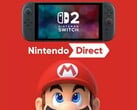 Следующая Nintendo Direct с Switch 2 над Марио (Источник изображения: Nintendo of America с правками)