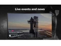 X TV предназначен для передачи эксклюзивного контента и живых событий на Ваш домашний телевизор в дополнение к видео из X. (Источник изображения: GooglePlay Store)