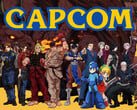 Логотип Capcom с персонажами из её игр. Японский издатель в значительной степени избежал волны сокращений, охватившей западные игровые студии.