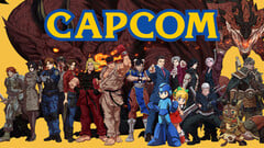 Логотип Capcom с персонажами из её игр. Японский издатель в значительной степени избежал волны сокращений, охватившей западные игровые студии.