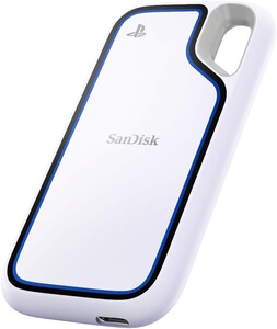 На внешний SSD нанесен официальный логотип PlayStation (Источник изображения: SanDisk)
