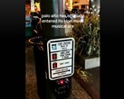 В TikTok (скриншот) показана взломанная кнопка перехода в Пало-Альто. (Источник изображения: rosecampau на TikTok)