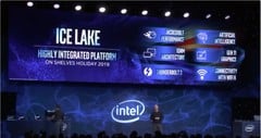 На CES 2019 Intel презентовала сразу несколько ярких новинок, в их числе долгожданный процессор Ice Lake (Изображение: 4pda)