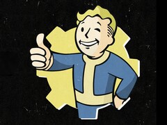 Показан арт-объект Vault Boy из Fallout 4 (Источник изображения: Epic Games с правками)