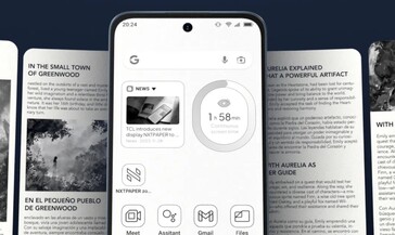 Специальная клавиша Nxtpaper переключает дисплей между тремя режимами отображения.