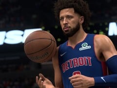 DLSS 5 с включенным нейронным рендерингом в игре NBA 2K27.