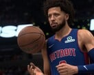 DLSS 5 с включенным нейронным рендерингом в игре NBA 2K27.