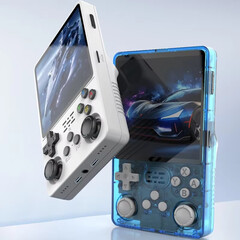 R36S Plus во многом заимствует дизайн Powkiddy V20. (Источник изображения: Game Console)