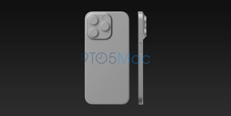 Рендер iPhone 15 Pro (Изображение: 9To5Mac)
