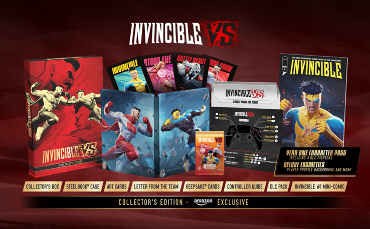 Содержание эксклюзивного коллекционного издания Invincible VS для PlayStation 5.