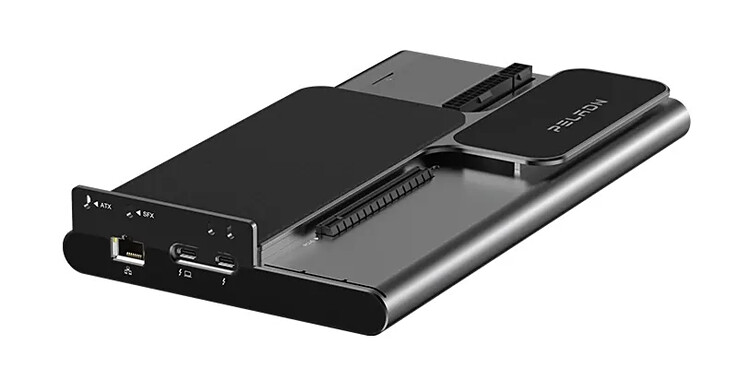 Peladn скрывает расширение M.2 SSD в нижней части Link S-3. (Источник изображения: Peladn)
