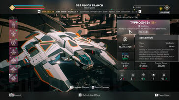 На изображении: скриншот игрового процесса из игры Everspace 2.