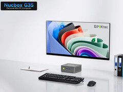 Стоимость NucBox G3S составляет $139,99. На снимке: промо-изображение мини-ПК. (Источник изображения: GMK - отредактировано)