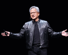 Дженсен Хуанг, генеральный директор Nvidia, выступает с речью (Источник изображения: CNA)