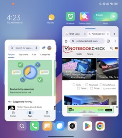 Многозадачность и оконный режим в MIUI 14.1