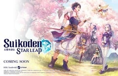 Основной ключевой арт к игре «Suikoden Star Leap» от Konami.