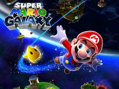 Показан баннер Super Mario Galaxy (Источник изображения: Nintendo of America с правками)