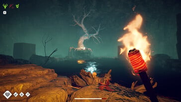 Изображение, на котором изображена пещера в игре «Survival: Fountain of Youth».