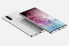 Samsung Galaxy Note 10 Pro. (Изображение: OnLeaks/PriceBaba)