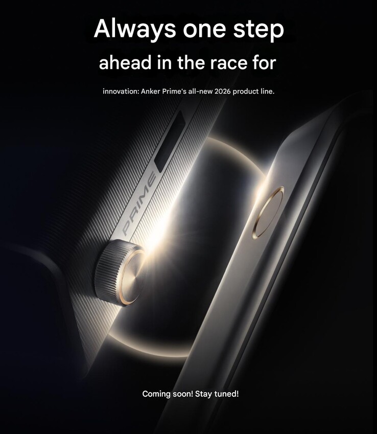 Тизерный постер Weibo для серии зарядных устройств Anker Prime 2026 (машинный перевод)