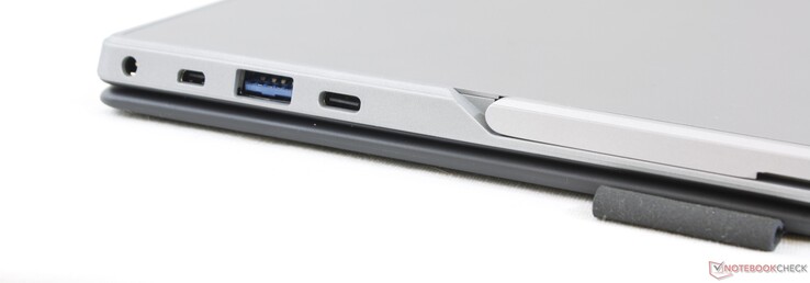 Правая грань: разъем питания, Micro HDMI, USB 3.0 Type-A