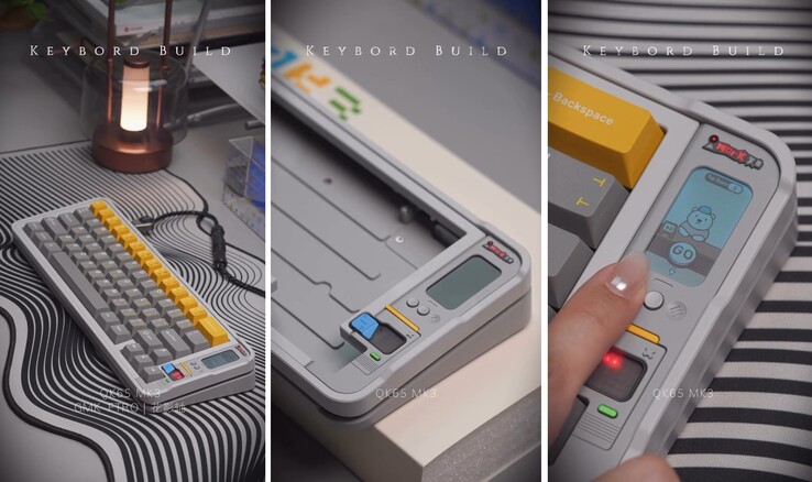 QK65 MK3 будет продаваться в виде готового комплекта и будет включать в себя несколько игр. (Источник изображения: Qwertykeys, отредактировано)