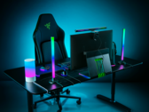 Razer's Aether Standing Light Bars работают через один кабель питания USB-C. (Источник изображения: Razer)