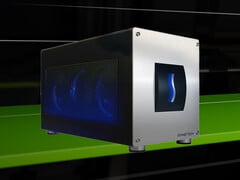 Breakaway Box 850 T5 был впервые представлен в конце 2025 года. На снимке: рекламное изображение док-станции для внешнего графического процессора (eGPU).