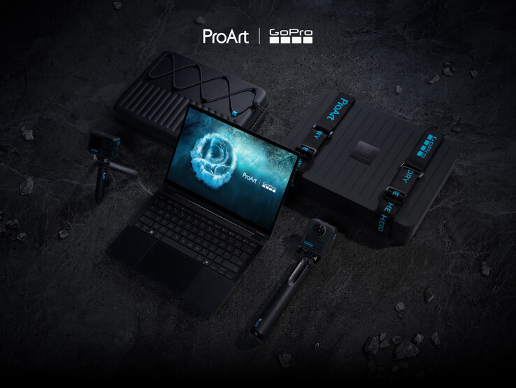 В этом году ProArt PX13 также будет доступен в специальной отделке для GoPro. (Источник изображения: Asus)