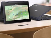Линейка Asus CR Chromebook будет представлена в вариантах кабриолет. (Источник изображения: Asus)