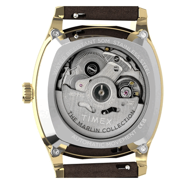 Часы Timex Marlin Tonneau TW2Y84500IK обладают водонепроницаемостью до 50 м (5 бар)