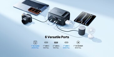 Bluetti Elite 10 может питать до шести устройств одновременно (Источник изображения: Bluetti)