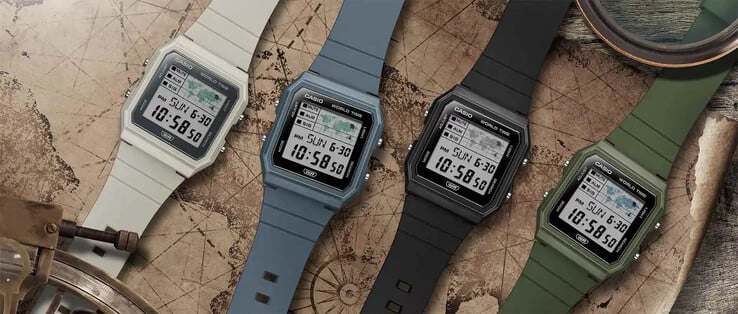 Все четыре цвета часов серии Casio LF-30W (на фото). (Источник изображения: Casio)
