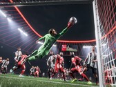 Рекламное изображение для EA Sports FC 26, демонстрирующее внутриигровой скриншот с геймплеем. (Источник изображения: EA)