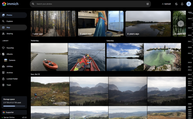 Immich - это лучшее решение для тех, кому нравятся функции, предлагаемые Google Photos, но при этом все Ваши данные остаются под Вашим контролем (Источник изображения: Notebookcheck)