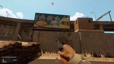 На снимке: скриншот игрового процесса из игры «Insurgency: Sandstorm».