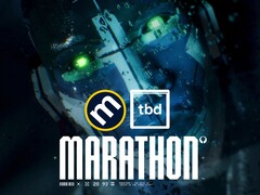 Показан баннер Marathon с логотипом Metacritic