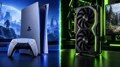 Рендеры PS6 и графического процессора RTX 6060 от Nvidia, созданные с помощью ИИ.