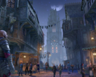 Скриншот, показывающий Скинград, жемчужину старой Колвовии из The Elder Scrolls Online (источник изображения: The Elder Scrolls Online)