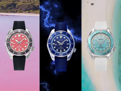 Слева направо (на фото): Seiko Prospex SPB541, SPB543 и SPB539. (Источник изображения: Seiko - отредактировано)